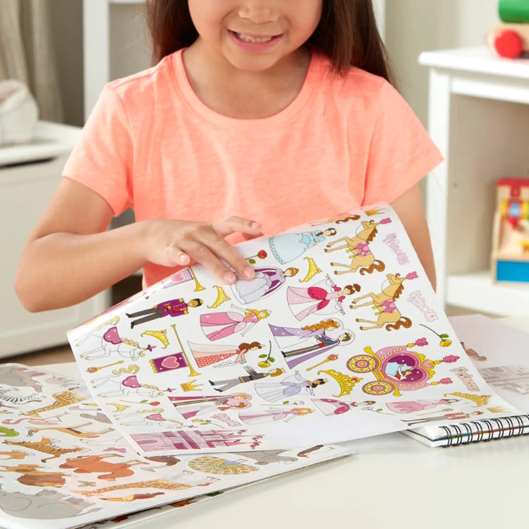 Sticker Collection Book: 500+ Stickers- Pink