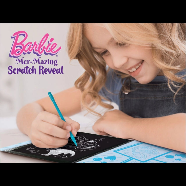 Barbie Sketchbook Mer-Mazing Scratch Reveal