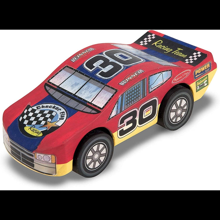 Decorate-Your-Own Wooden Race Car