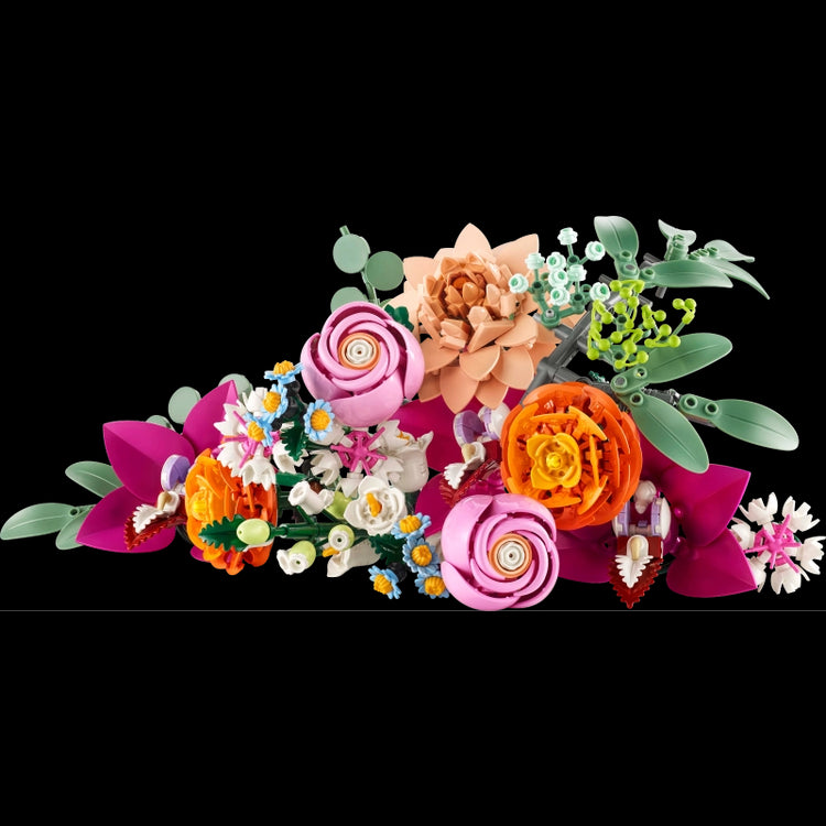 Pretty Pink Flower Bouquet- 749 Pcs