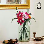 Pretty Pink Flower Bouquet- 749 Pcs