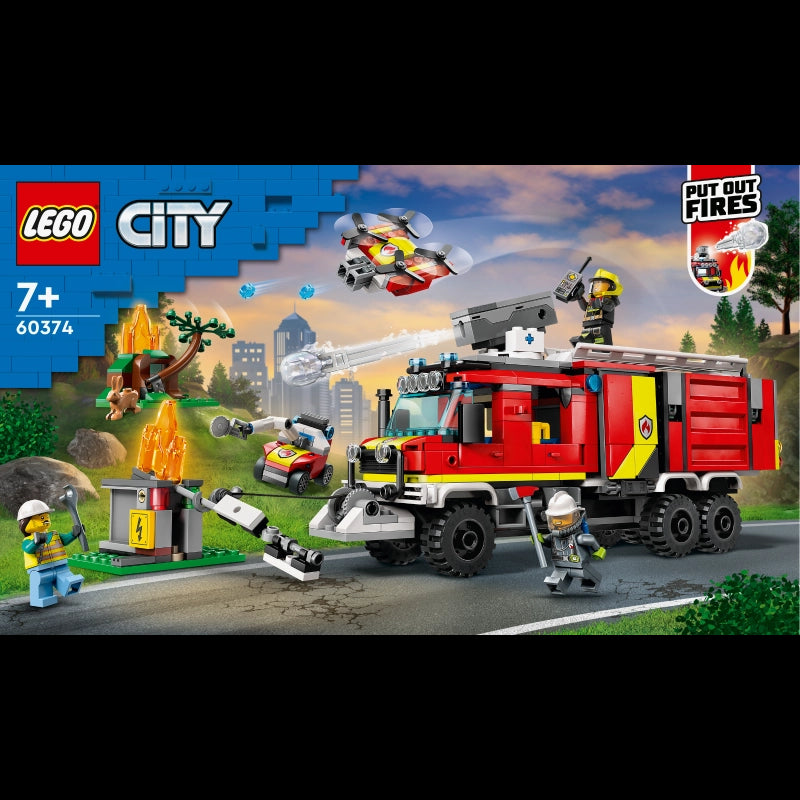 Fire Command Truck - 502 Pcs