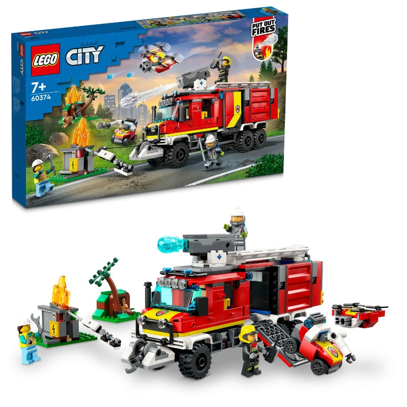 Fire Command Truck - 502 Pcs
