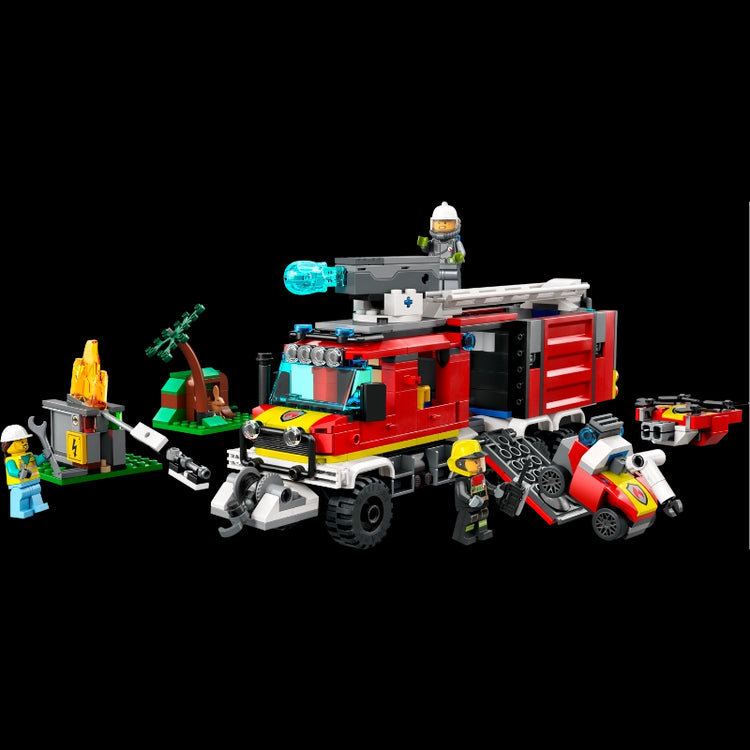 Fire Command Truck - 502 Pcs