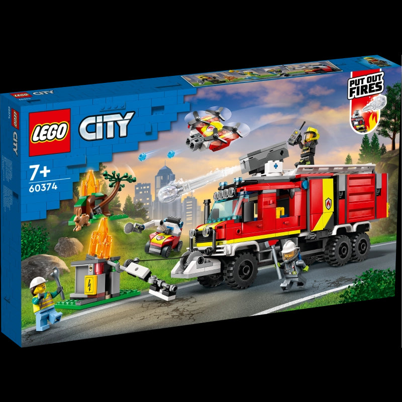 Fire Command Truck - 502 Pcs