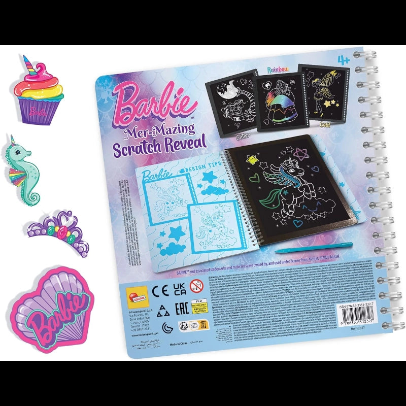 Barbie Sketchbook Mer-Mazing Scratch Reveal
