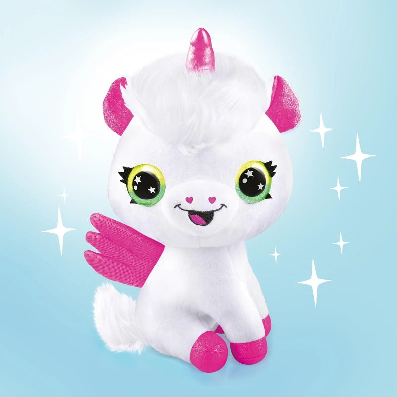 Airbrush Plush- Neon Unicorn