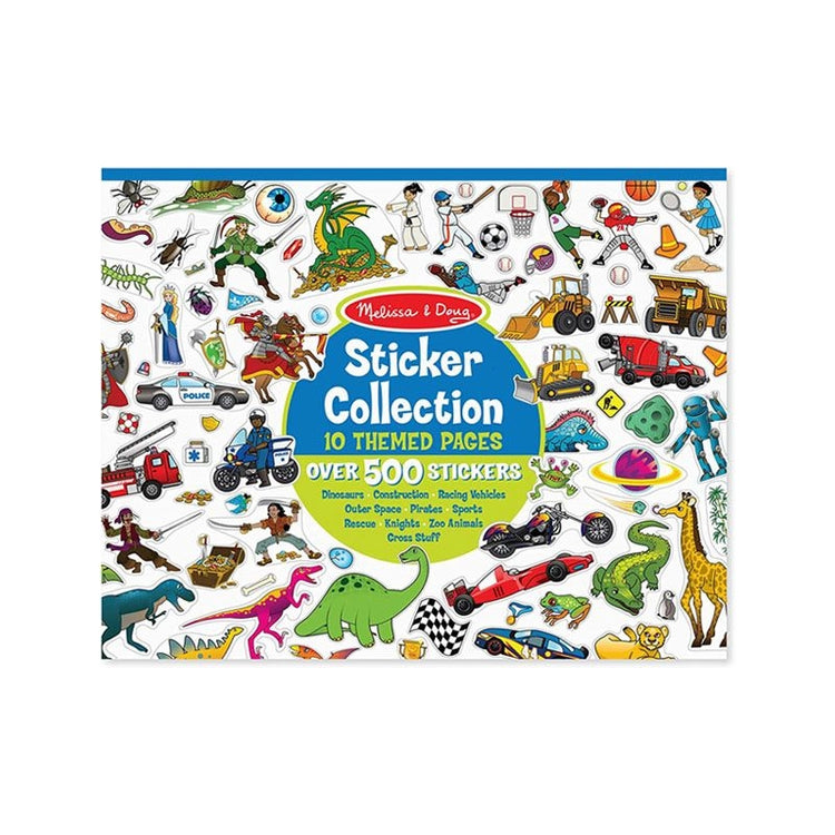 Sticker Collection Book: 500+ Stickers