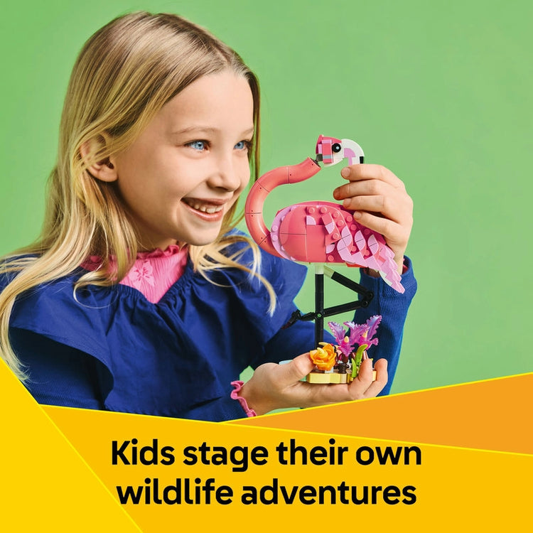 Wild Animals: Pink Flamingo- 288 Pcs