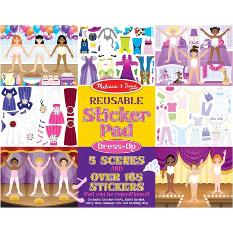Reusable Sticker Pad- Dress Up