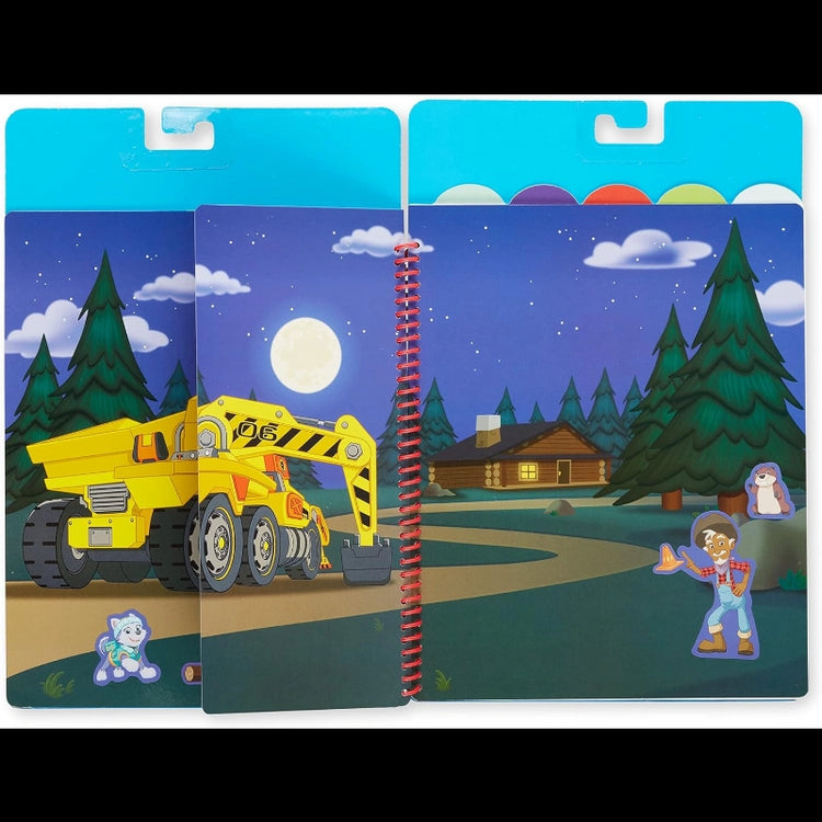 Paw Patrol Restickable Stickers Flip-Flap Pad- Ultimate Rescue