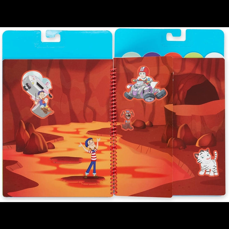 Paw Patrol Restickable Stickers Flip-Flap Pad- Ultimate Rescue