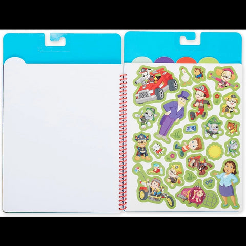 Paw Patrol Restickable Stickers Flip-Flap Pad- Ultimate Rescue