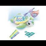Airbrush Plush Nature- Green Turtle