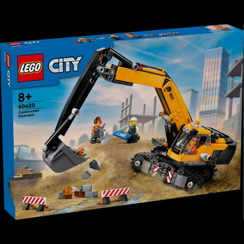 Yellow Construction Excavator- 633 Pcs