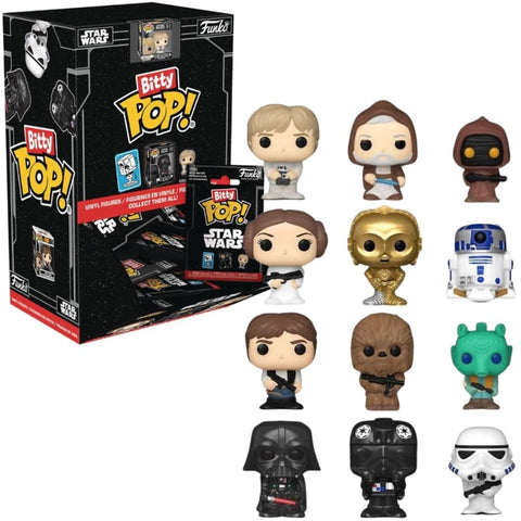 Bitty Pop! Movies: Star Wars Singles- 32 Pcs- PDQ