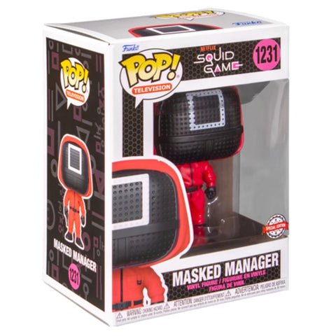 Pop! TV: Squid Game- Square Masked Manager (Exclusive)