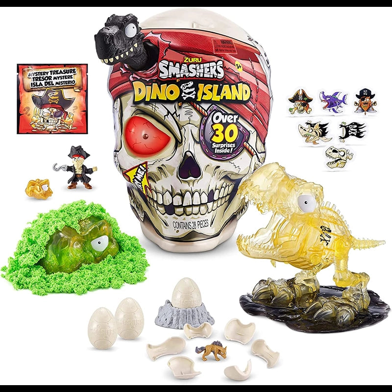 Smashers Giant Skull Dino Island S1