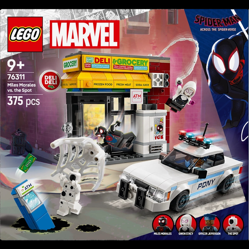 Spider-Verse: Miles Morales vs. The Spot- 375 Pcs