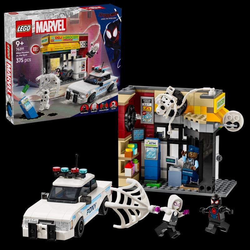 Spider-Verse: Miles Morales vs. The Spot- 375 Pcs