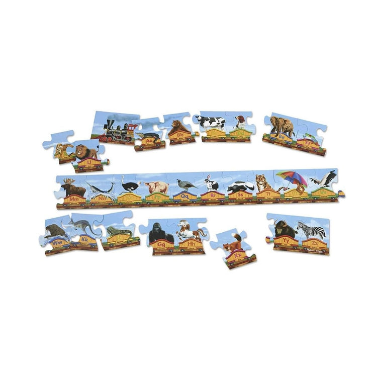 Alphabet Train Floor Puzzle- 28 Pieces