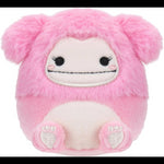 Micromallows 2.5" 4-Pack- Brina Bigfoot, Chanel Cinnamon Roll, Lucia Lemur, Tenise Parrot