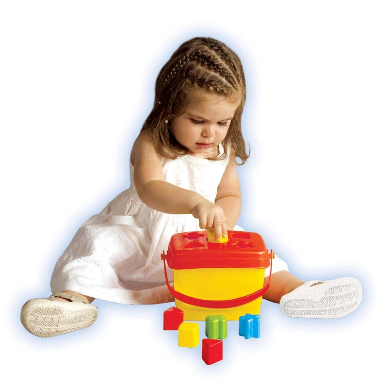 New Shape Sorter Bucket-5 Pcs