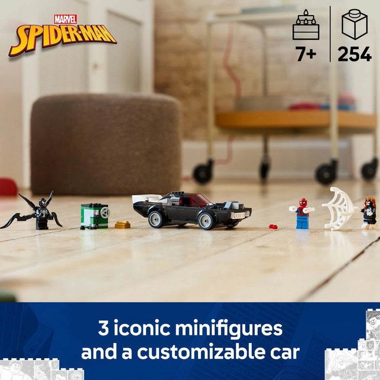Spider-Man vs. Venom Muscle Car- 254 Pcs