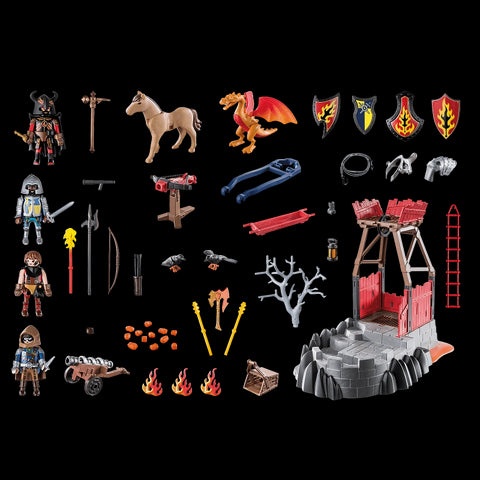 Burnham Raiders Lava Mine- 103 Pcs