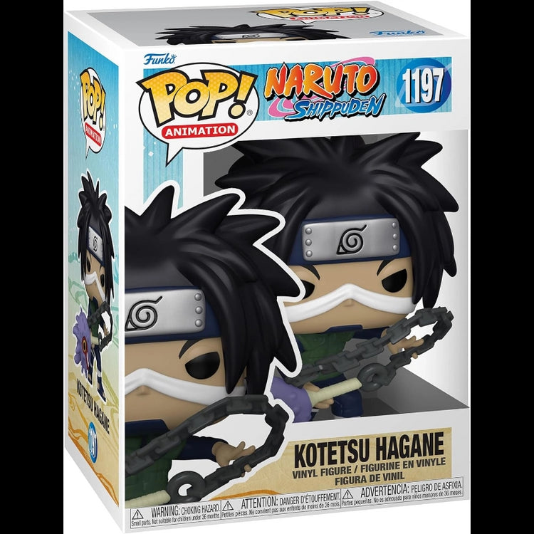 Pop! Animation: Naruto- Kotetsu Hagane with Weapon