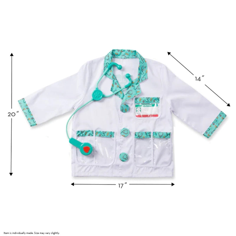Doctor Role Play Costume Dress-Up Set