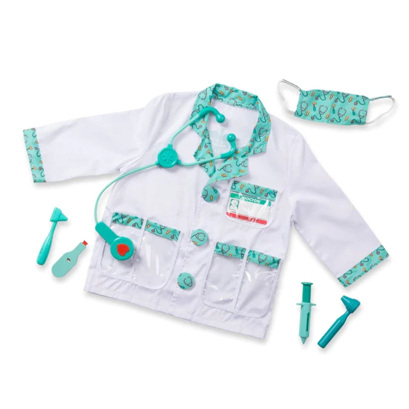 Doctor Role Play Costume Dress-Up Set