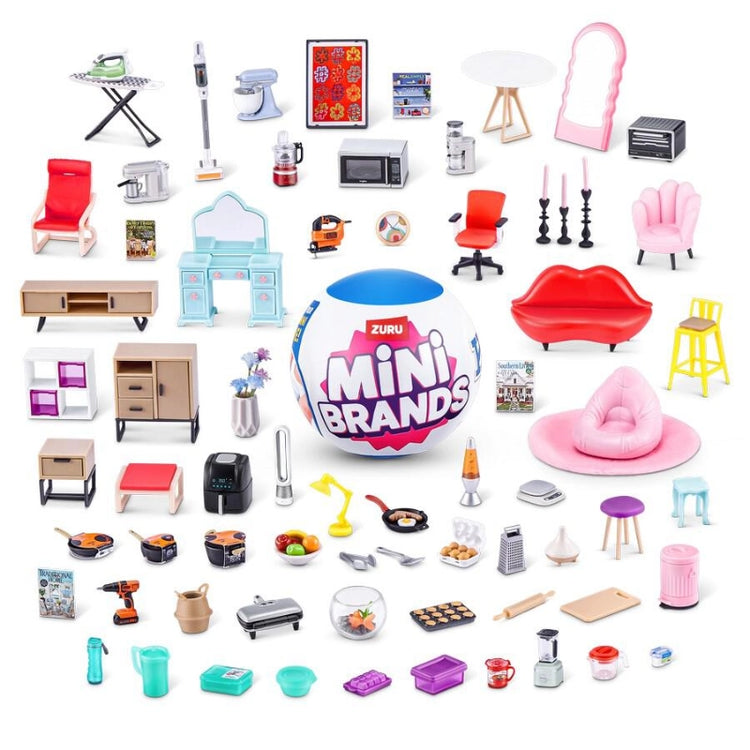 Mini Brands Home Series 1- 60 Pcs- Sidekick