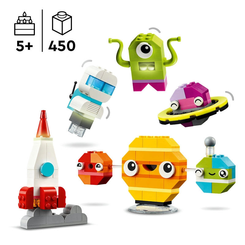 Creative Space Planets- 450 Pcs
