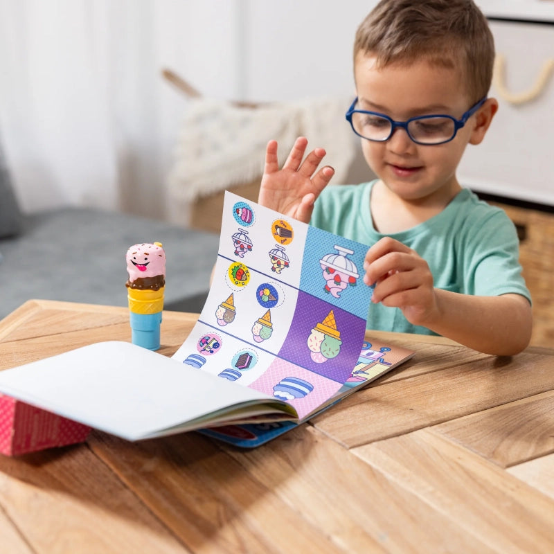 Sticker Wow! Activity Pad & Sticker Stamper- Ice Cream