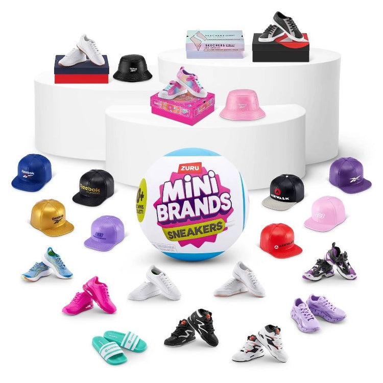 Mini Brands Sneakers Series 1- 60 Pcs- Sidekick