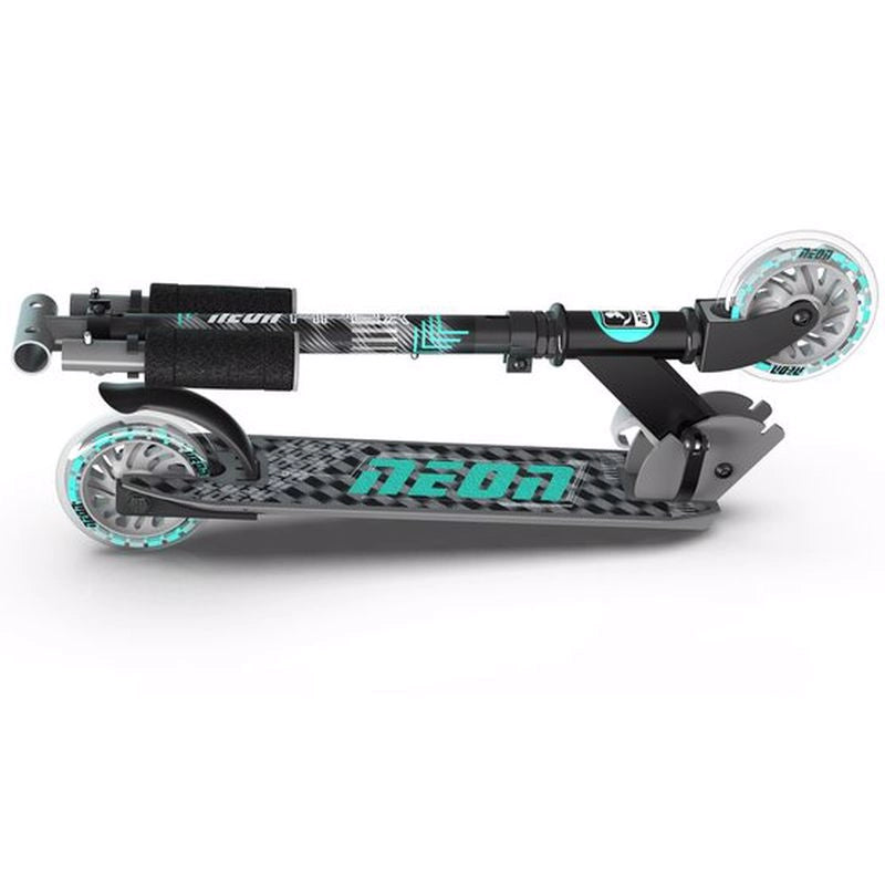 Neon Apex Scooter- Grey/Teal