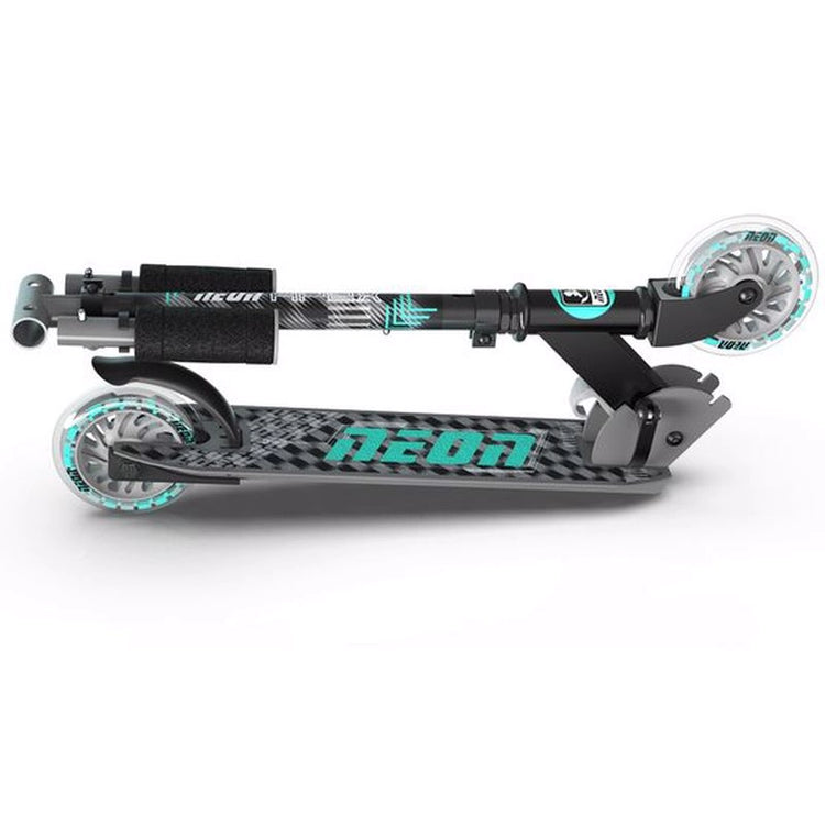 Neon Apex Scooter- Grey/Teal