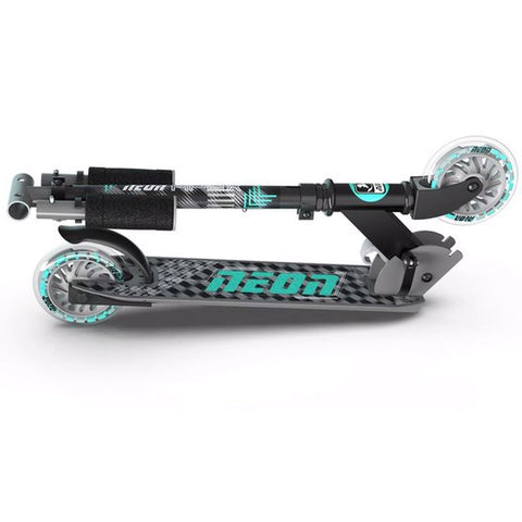 Neon Apex Scooter- Grey/Teal