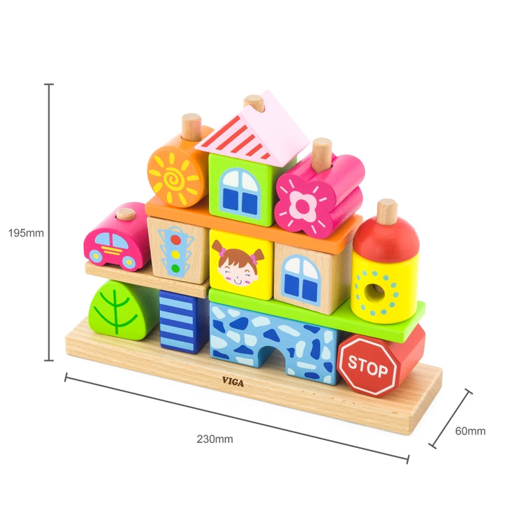 Stacking Blocks- City