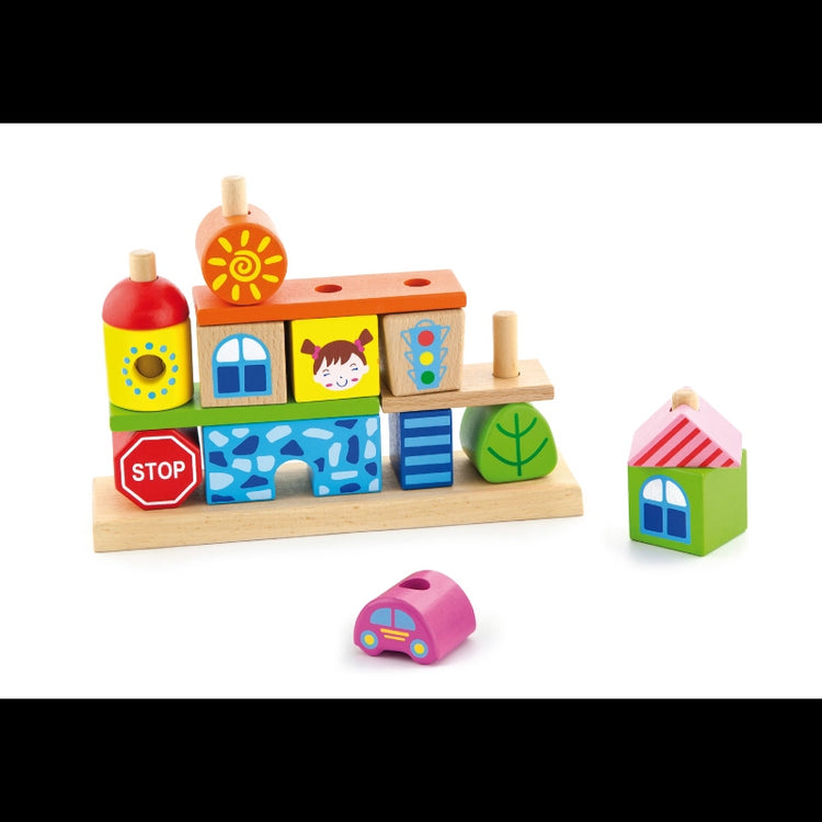 Stacking Blocks- City