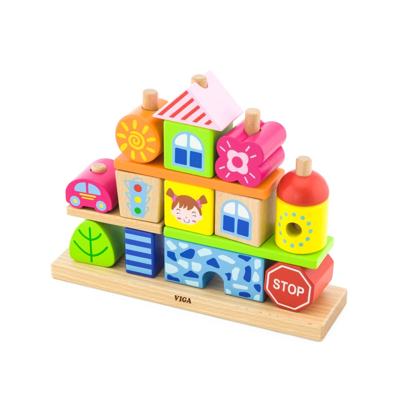 Stacking Blocks- City