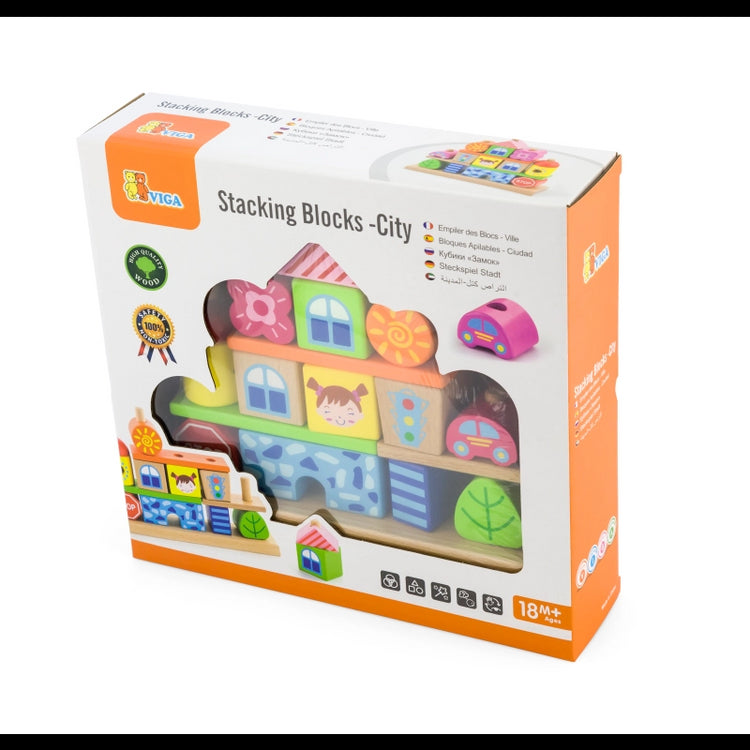 Stacking Blocks- City