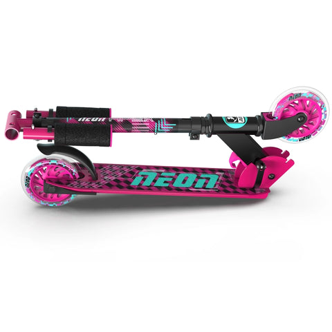 Neon Apex Scooter- Pink/Teal