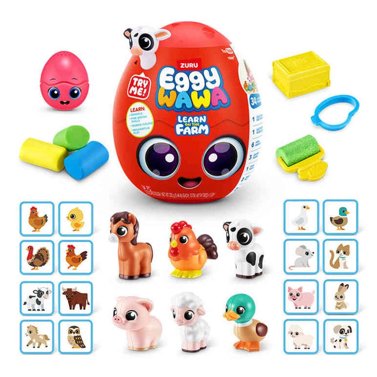 Eggy Wawa Farm Animals Surprise Egg Series 1