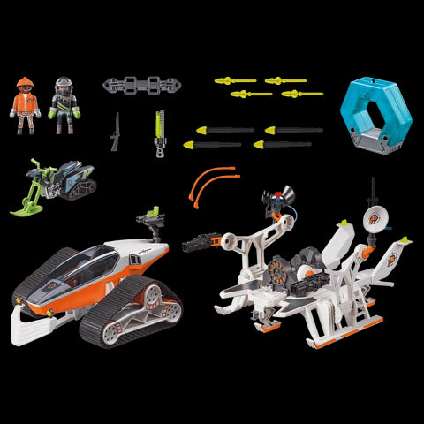 Spy Team Command Sled- 85 Pcs