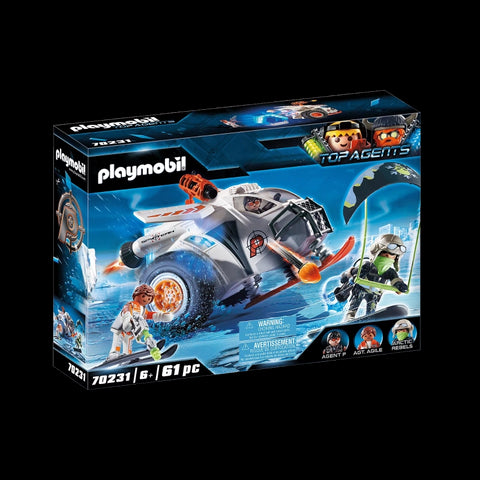 Spy Team Snow Glider- 61 Pcs