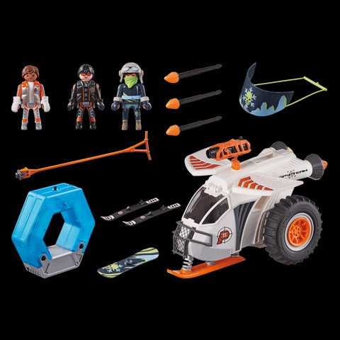 Spy Team Snow Glider- 61 Pcs