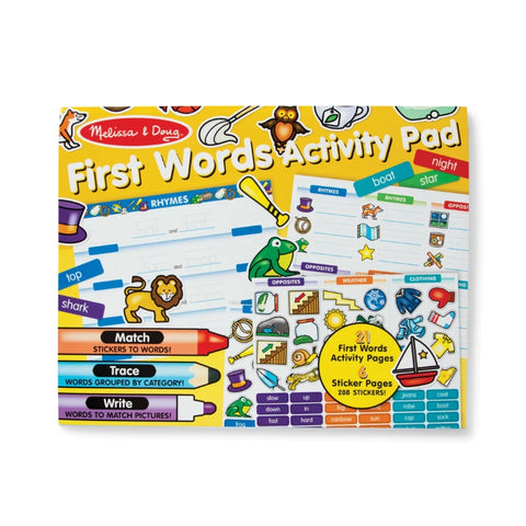 First Words Activity Pad