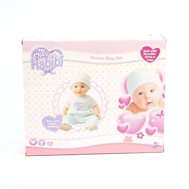 Baby Habibi Doll Doctor Playset 14-Inch